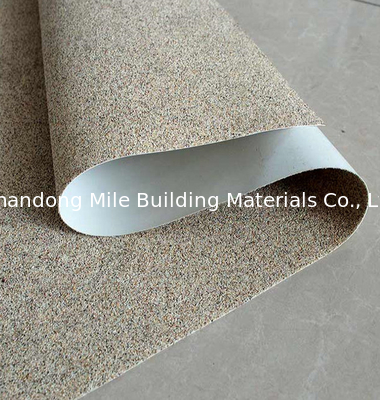 HDPE pre-applied  waterproofing membrane, ISO ,CE , thickness 1.2mm,1.5mm.2.0mm