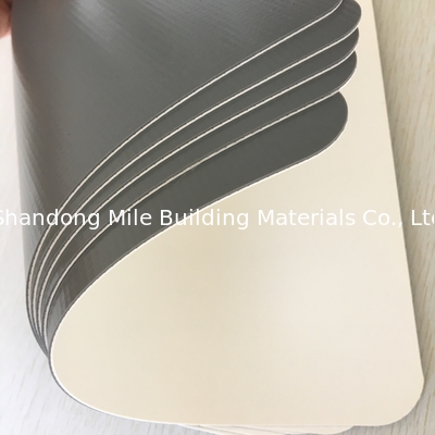 UV resistance reinforced with fabric pvc industrial building roof heating weldable waterproof sheet