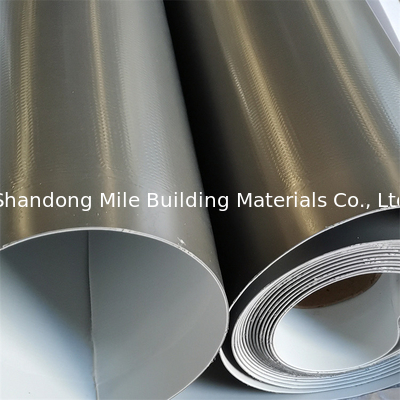 Polyester felt reinforced homogeneous waterproofing TPO memb hot welding homogeneous waterproofing membrane