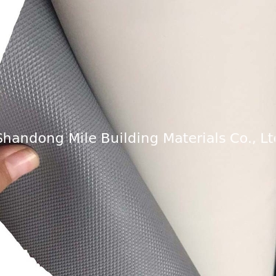 Homogeneous polyester felt reinforced opal green waterproofing TPO membrane for bridge