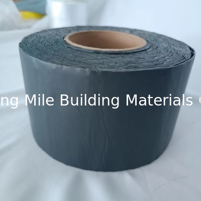 High Polymer Rubber Tape single sided self adhesive waterproof aluminum bituminous tape