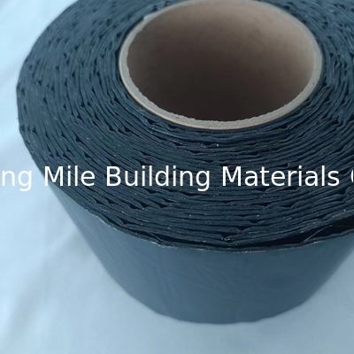 Popular Gun Grey Aluminum Foil surface 1.5mm Self Adhesive Bitumen Waterproof Flash Tape for Repairing