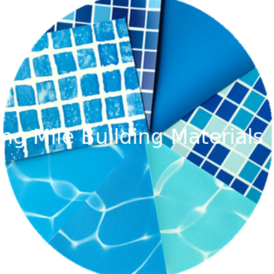 Anti-UV polyvinyl chloride pvc swimming pool liner Reinforced with Fabric