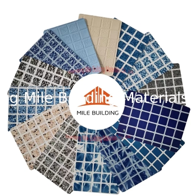 Homogeneous Liners for Swimming Pool Unti-UV PVC Reinforced pvc swimming pool liner