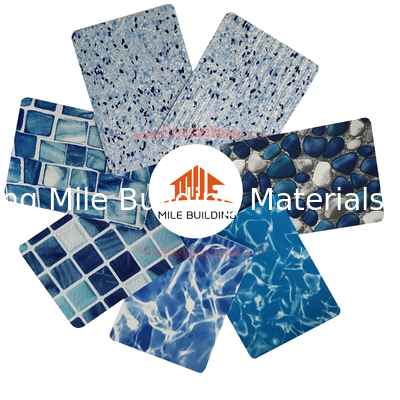 Homogeneous Liners for Swimming Pool Unti-UV PVC Reinforced pvc swimming pool liner