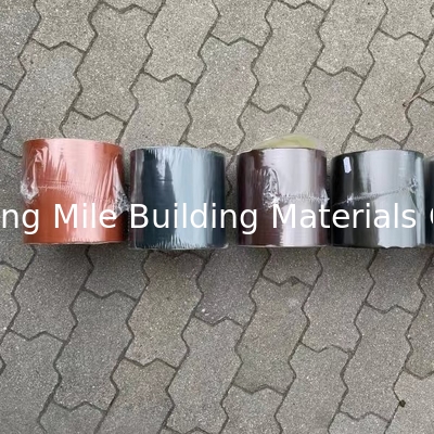 Manufacturer popular Grey Aluminum Foil Self Adhesive Bitumen Flash Tape for Roofing Repair