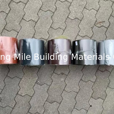 Popular Gun Grey Aluminum Foil Bitumen sealing tape High quality self-adhesive flash band bitumen tape