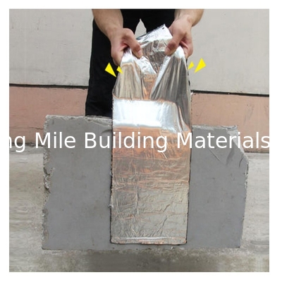 Aluminium bitumen building waterproof material self adhesive reflective aluminum tape from China