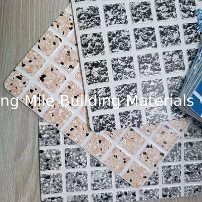 Competitive price pvc waterproof film Heating Weldable Inground Blue Mosaic Anti-slip swimming pool PVC vinyl pool liner