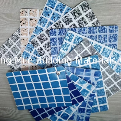 Anti-UV polyvinyl chloride pvc swimming pool liner Reinforced with Fabric