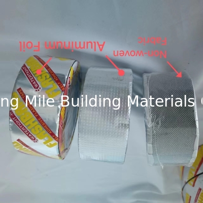 butyl tape self adhesive Aluminum Surface aluminum foil Butyl rubber waterproof adhesive tap