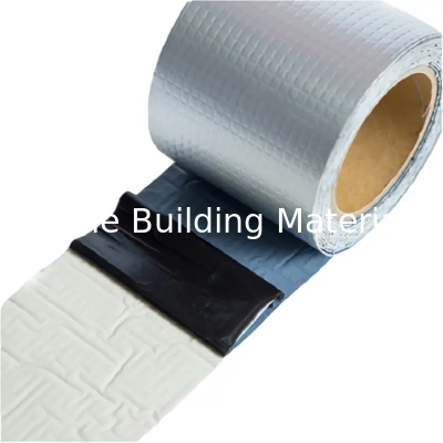 butyl tape self adhesive Aluminum Surface aluminum foil Butyl rubber waterproof adhesive tap