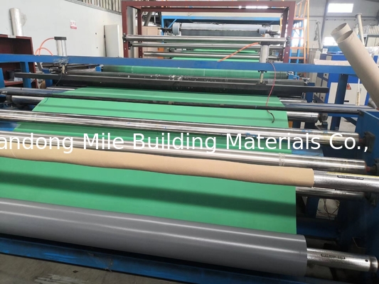 Good tensile strength Anti-UV polyester reinforced exposed pvc roofing membrane