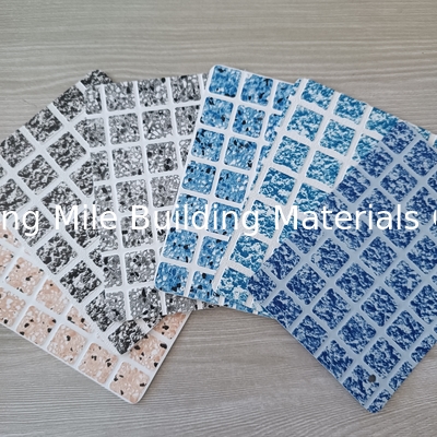 Anti-UV Blue Various Color Styles Mosaic Reinforced With Fabric pvc swimming pool liner film