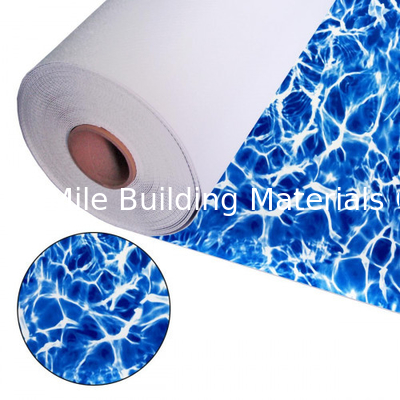 Good tensile strength Heating Weldable polyvinyl chloride pvc swimming pool liner