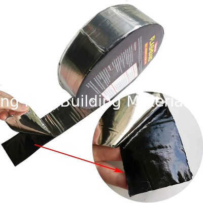 Aluminium bitumen building waterproof material self adhesive reflective aluminum tape from China