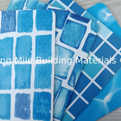 Vinyl swimming pool pvc liner , anti-microorganisms PVC vinyl liner for inground swimming pools