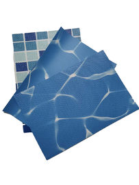 UV Resistant Blue mosaic PVC Swimming Pool Liner for above ground pools