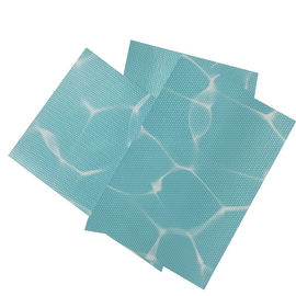 Anti-UV Blue Various Color Styles Mosaic Reinforced With Fabric pvc swimming pool liner film