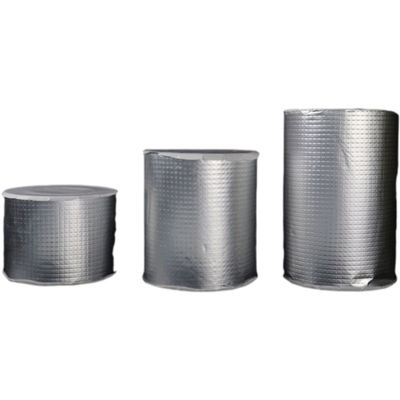 Butyl Tape Aluminum Surface Waterproof Membrane Butyl Rubber Waterproof Tape