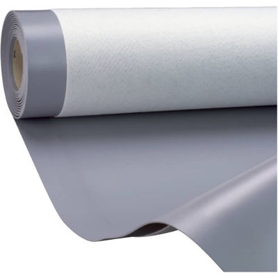 Reinforced with fabric Roofing waterproof material PVC waterproof membrane
