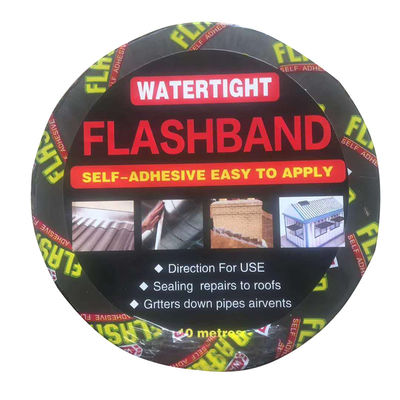 Popular Gun Grey Aluminum Foil Bitumen sealing tape High quality self-adhesive flash band bitumen tape