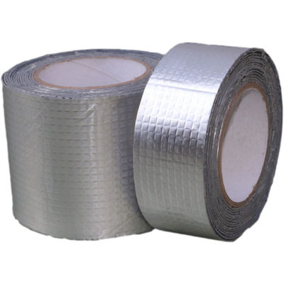 butyl tape self adhesive Aluminum Surface Waterproof Membrane Butyl Rubber Waterproof Tape