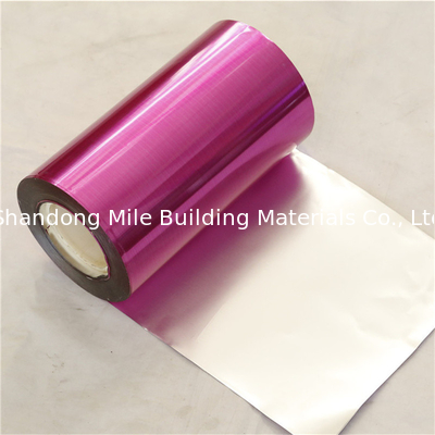 Color Customized Reinforced Aluminum Foil Composited with PET Film for Self-adhesive Butyl Tape