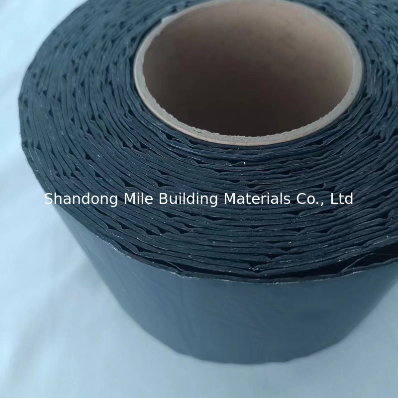 Manufacturer popular Grey Aluminum Foil Self Adhesive Bitumen Flash Tape for Roofing Repair