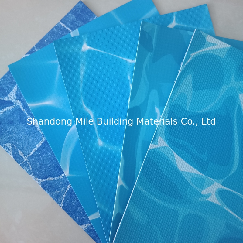 Vinyl swimming pool pvc liner , anti-microorganisms PVC vinyl liner for inground swimming pools