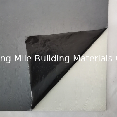 Hoja de EPDM blanca Membrana autoadhesiva de impermeabilización de EPDM para impermeabilización de techos